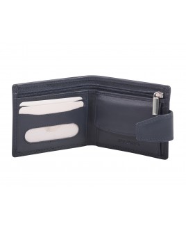 London Leathergoods Cow Nappa RFID Proof Notecase with Thick Security Tab - Now available in a smaller size, for the smaller notes!!
